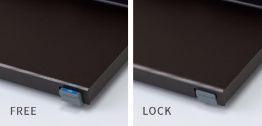 音環境に配慮したキャスター付きパネル「fore moving panel（フォーレ